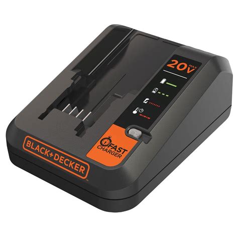 How long does it take to charge a 20v lithium <b>Black</b> and <b>Decker</b> battery can be answered in two ways; it depends on its current charge, and what you will need to use it for. . Black decker 20 volt charger